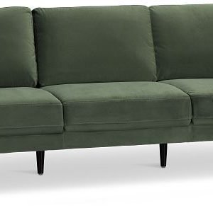 Nala Green Velvet Sofa