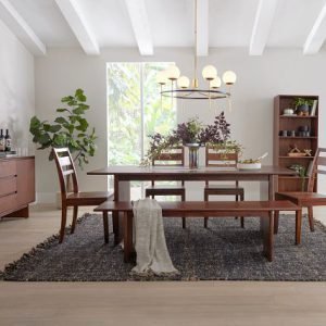 Bowery Dark Tone Rectangular Table