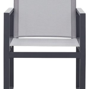 Linear2 Dark Gray Sling Arm Chair