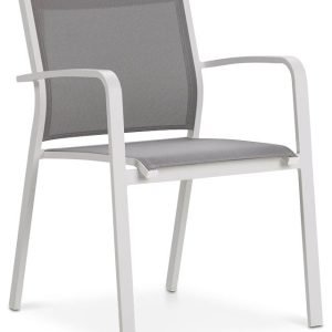 Lisbon Gray Sling Chair