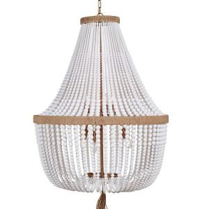 Larsen White Large Chandelier