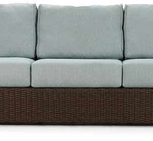 Southport Teal Woven Sofa