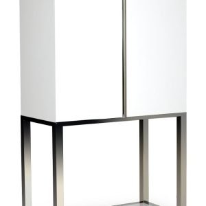 Miami White Bar Cabinet