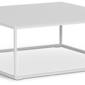 Malaga White Square Coffee Table