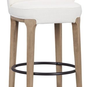 Libby Whitefabric 30″” Upholstered Barstool