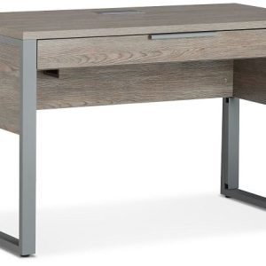 Clark Gray Dropdwn Dr Desk