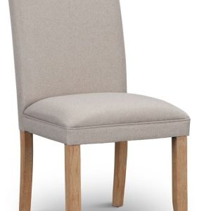 Dublin Beige Light Tone Upholstered Side Chair