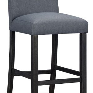 Dublin Dark Gray Dark Tone 30″” Upholstered Barstool