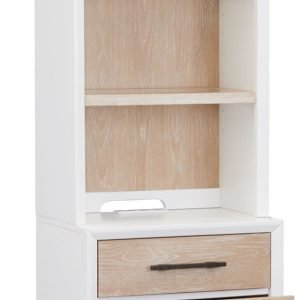 Boca Grande Two-tone File Cabinet With Hutch