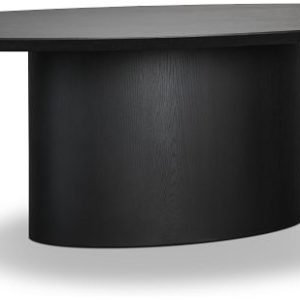 Nomad Black 94″” Oval Table