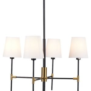 Aaron Black Chandelier