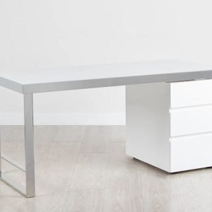 Miami White Desk