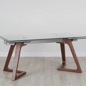 Fresno Glass Rectangular Table