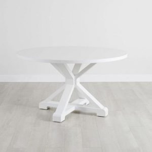 Nantucket White Round Table