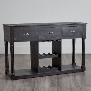 Griffin Black Wood Bar