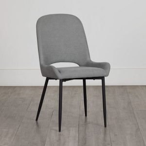 Brela Gray Upholstered Side Chair