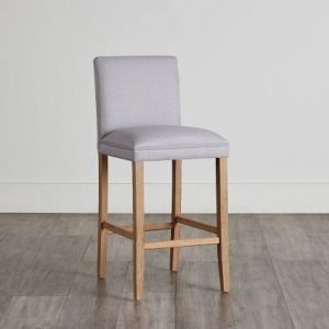 Dublin Light Gray Light Tone 30″” Upholstered Barstool