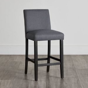 Dublin Dark Gray Dark Tone 30″” Upholstered Barstool