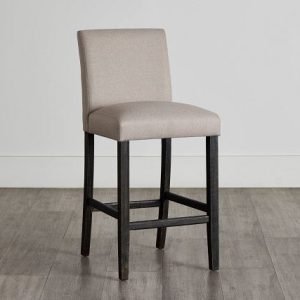 Dublin Beigedark Tone 30″” Upholstered Barstool