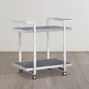 Arlo Black Bar Cart