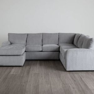 Colby Gray Micro Left Chaise Sectional