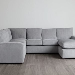 Colby Gray Micro Right Chaise Sectional