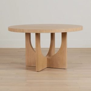 Malibu Light Tone Round Table