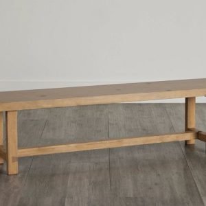 Vail Light Tone Dining Bench