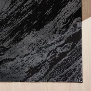 Anelo Black 5×8 Area Rug