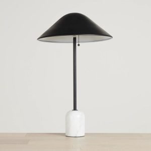 Cova Black Metal Table Lamp