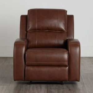 Arden Dark Brown Micro Recliner