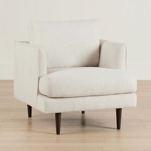 Easton Light Beige Fabric Chair